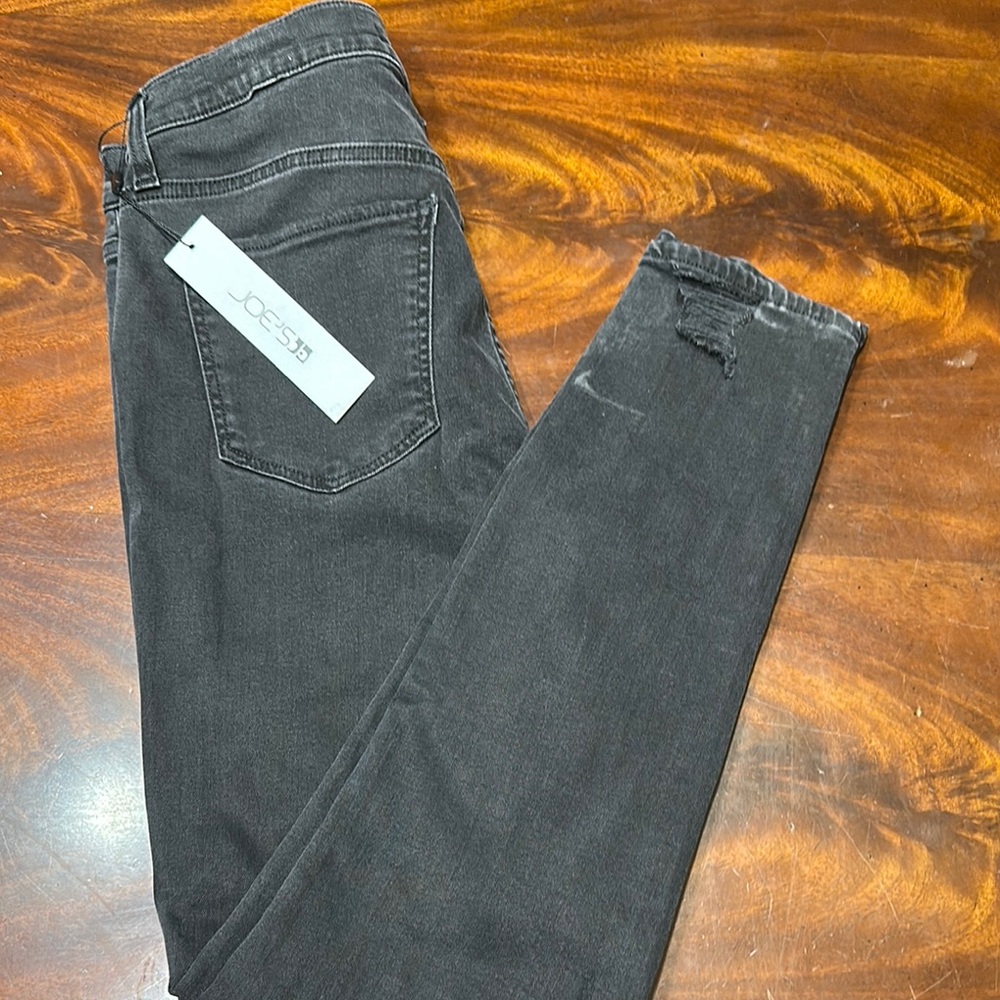 Joe's Jeans Black Distressed Women's Jeans - Picture 5 of 6